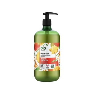Рідке мило Bio Naturell Mango & Pineapple Creamy Soap Манго та ананас 946 мл (4820168434433) зображення 1