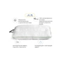 Подушка MirSon ортопедична DeLuxe Eco-Soft Aloe Vera 564 ортопедична 50х70 (2200000625151) - зменшене зображення 5