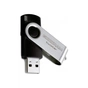 USB флеш накопичувач Goodram 16GB Twister Black USB 2.0 (UTS2-0160K0R11) - зменшене зображення 3