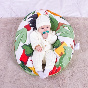 Подушка MirSon для вагітних та годування №8312 Print Line 17-0002 Cecilio Бязь 30х170х20 см (2200006200376) зображення 1