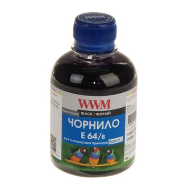 Чернила WWM EPSON L110/L210/L355 Black (E64/B) - изображение 1