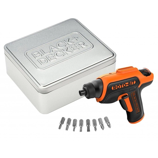 Викрутка акумуляторна Black&Decker CS36BST 3,6В, Li-Ion, 5,5Нм (CS36BST) - picture 5