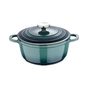 Каструля Bergner Excalibur з кришкою Зелена 2.2 л (BG-36100-GR) - зменшене зображення 1