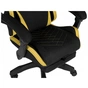 Крісло ігрове GT Racer X-2339 Black/Yellow (X-2339 Fabric Black/Yellow) - зменшене зображення 8