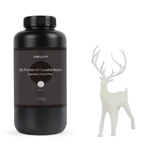 Фотополімерна смола Creality Resin, LCD Standard Plus 1кг, white (3302020085) зображення 1