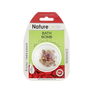 Бомбочка для ванни Nature Code Romance 100 г (4820205302640) изображение 1