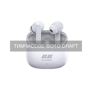 Навушники 2E BudsMini White (2E-EBTWBMWT) зображення 1