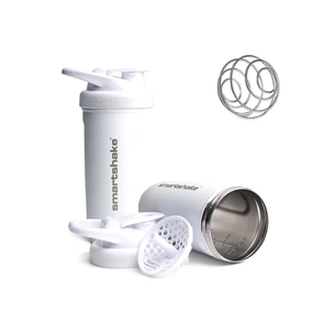 Шейкер спортивний SmartShake Reforce Stainless Steel 30oz/900ml White (11150203) зображення 1