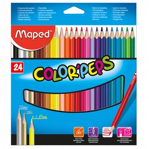 Олівці кольорові Maped Color Peps Classic 24 кол. (MP.183224) зображення 1