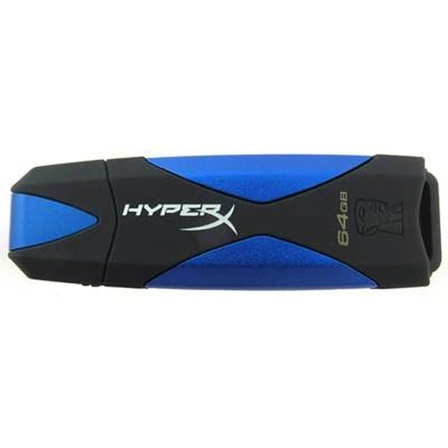 USB флеш накопичувач Kingston 64Gb DataTraveler HyperX30 (DTHX30/64GB) - изображение 1