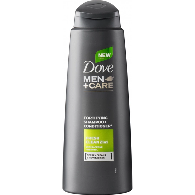 Шампунь Dove Men+Care Свежесть ментола 400 мл (8710908381195) - изображение 1