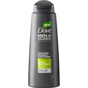Шампунь Dove Men+Care Свіжість ментолу 400 мл (8710908381195) зображення 1