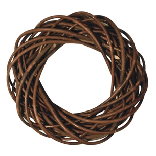 Різдвяний вінок YES! Fun ротанговий коричневий, 25 см (974239) picture 1