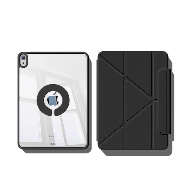 Чохол до планшета BeCover Ultra Slim Origami Flex Apple iPad Mini 7 2024 Black (712969) - зображення 1