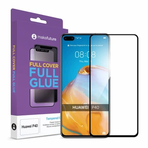 Скло захисне MakeFuture Huawei P40 Full Cover Full Glue (MGF-HUP40) зображення 1