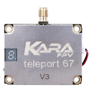 Видеопередатчик (VTX) KaraFPV Teleport67 4W 6.1-7.2G V3 (TX6704IV3) изображение 1