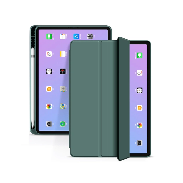 Чохол до планшета BeCover Pencil Apple iPad Air 10.9 2020/2021 Dark Green (705514) - изображение 1