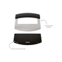 Кухонний ніж KitchenAid Universal Мезалуна, з захисним чохлом, 15,2x2,4x11,6 см, чорний (KQG173OHOBE) - зменшене зображення 5
