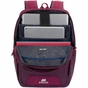 Рюкзак для ноутбука RivaCase 15.6" 7767 Claret violet/purple - зменшене зображення 4