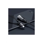 Дата кабель USB 2.0 AM to Micro 5P 1.0m 2.4A nylon X50 black HOCO (6931474734211) - уменьшенное изображение 4