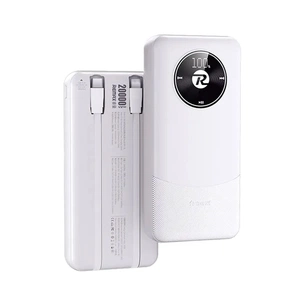 Батарея універсальна Remax 20000mAh, 22.5W, Black (RPP-38 / 45364 / White) зображення 1