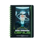 Блокнот Kite на спіралі A5 Rick and Morty , 80 аркушів, клітинка (RM24-190) - уменьшенное изображение 1