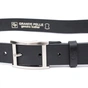 Ремінь Grande Pelle Брючний з натуральної шкіри Чорний (11689) - зменшене зображення 5