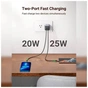 Зарядний пристрій Ugreen 2xUSB 40W GAN (Type-C 25W+20W) PD CD294 (90573) - зменшене зображення 2