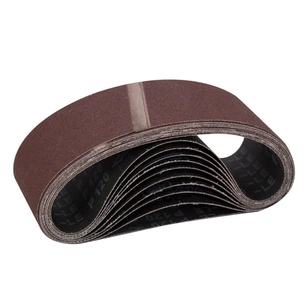 Наждачний папір Sigma стрічка кільцева 75x457мм P120 (10шт) (9151121) зображення 1