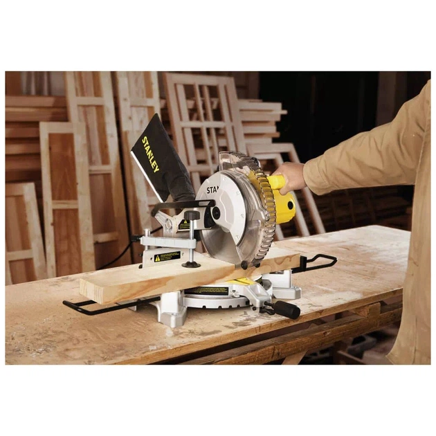 Торцювальна пила Stanley 1650 Вт, диск 254х30 мм, 4800 об/хв, XPS (SM16) - picture 9