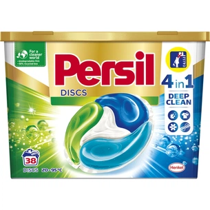 Капсули для прання Persil Discs Universal Deep Clean 38 шт. (9000101372960) зображення 1