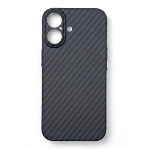 Чохол до мобільного телефона BeCover Carbonite Case (MagSafe) для Apple iPhone 16 Black (712067) зображення 1