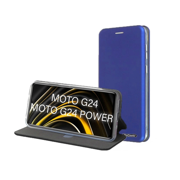 Чохол до мобільного телефона BeCover Exclusive Motorola Moto G24/G24 Power Blue (711485) - зображення 1