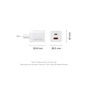 Зарядний пристрій Vention 1xUSB-C PD70W + 1xUSB QC3.0 22.5W GaN transparent gray (FCGH0-EU) - зменшене зображення 12