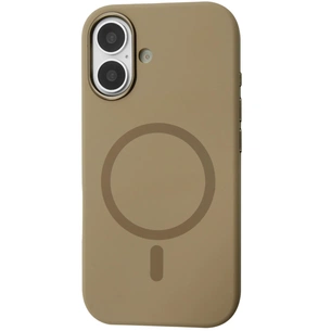 Чехол для мобильного телефона BeCover FIBRA Silicone OmniMag Apple iPhone 16 Brown (716224) изображение 1