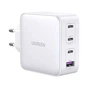 Зарядний пристрій Ugreen 4xUSB 100W (3хUSB-C+USB-A) Gan white CD226 (15337) - зменшене зображення 1