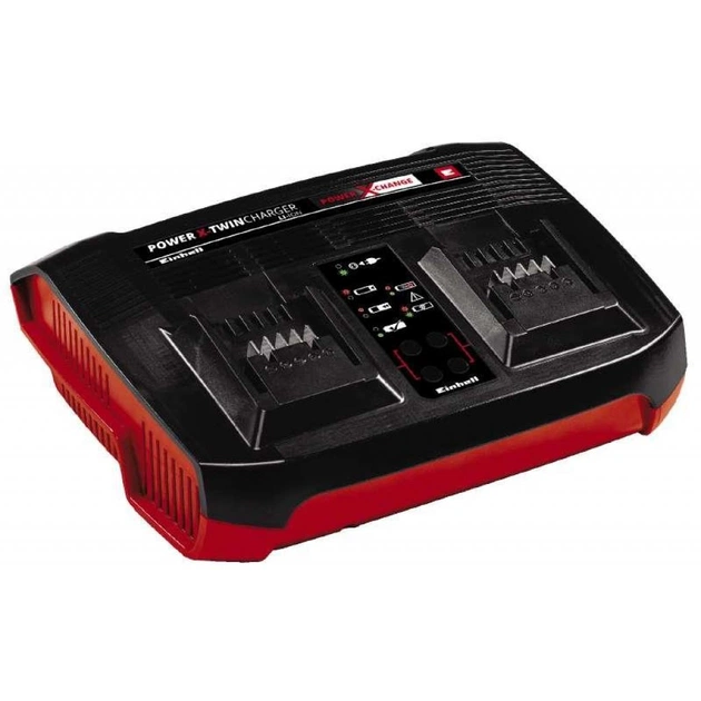 Зарядний пристрій для акумуляторів інструменту Einhell Power-X-Twincharger 18V 3A (4512069) - зображення 1