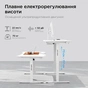 Комп'ютерний стіл Anda Seat Xtreme White (AD-D-DD1-1400-07-W) - зменшене зображення 10
