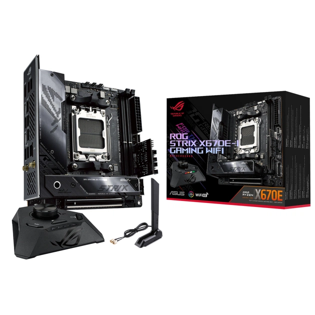 Материнська плата ASUS ROG STRIX X670E-I GAMING WIFI - зображення 1