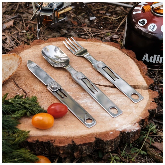 Ложка-виделка туристична Roxon C1S 3 in1 (C1S) - picture 12