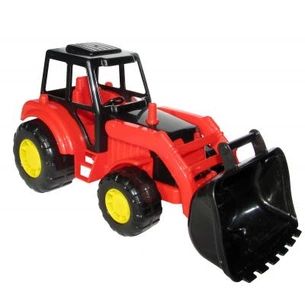 Спецтехніка Polesie Мастер трактор-погрузчик (35301) зображення 1