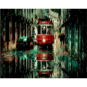 Картина по номерам ZiBi Трамвайчик 40*50 см ART Line (ZB.64186) зображення 1