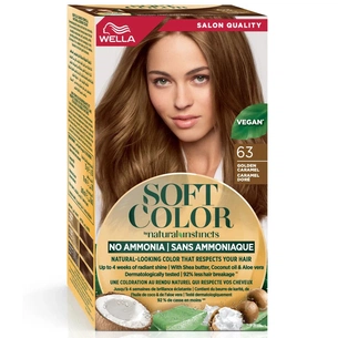 Фарба для волосся Wella Soft Color Безаміачна 63 - Карамель (3614228865807) изображение 1