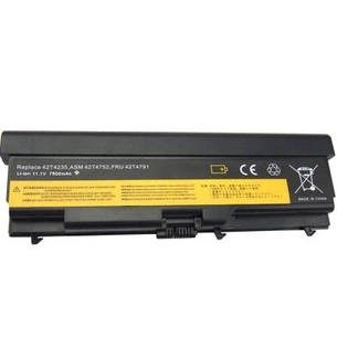 Акумулятор до ноутбука AlSoft Lenovo ThinkPad T410 7800mAh 9cell 10.8V Li-ion (A41515) зображення 1