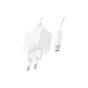Зарядное устройство HOCO CS11A USB + cable USB to Micro 5P white (6942007603591) - уменьшенное изображение 2