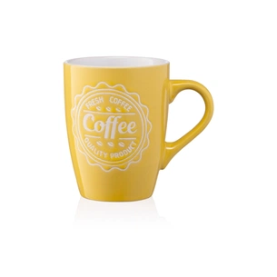 Чашка Ardesto Coffee 330 мл Yellow (AR3469Y) зображення 1