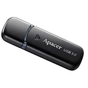 USB флеш накопитель Apacer 64GB AH355 Black USB 3.0 (AP64GAH355B-1) - уменьшенное изображение 2
