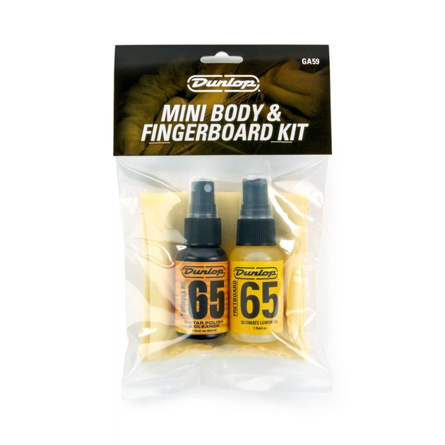 Засіб для догляду за гітарою Jim Dunlop Mini Body & Fingerboard Care Kit (GA59) - picture 2