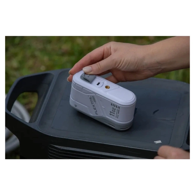 Душ портативний Flextail Max Shower з насосом на акумуляторі білий (6975755962535) - picture 5