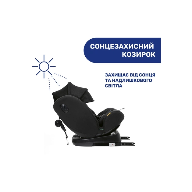 Автокрісло Chicco Unico Evo i-Size Air Чорне (8058664167326) (87031.72) - picture 12